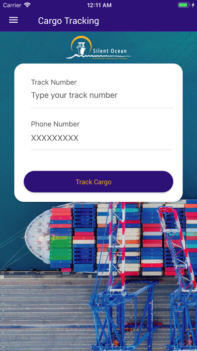Emulate iPhone app Silent Ocean Cargo Tracking using MyAndroid Emulate iPhone app Silent Ocean Cargo Tracking using MyAndroid
