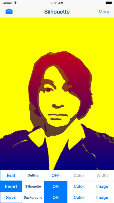 Emulate iPhone app Silhouette - Image Maker App using MyAndroid Emulate iPhone app Silhouette - Image Maker App using MyAndroid