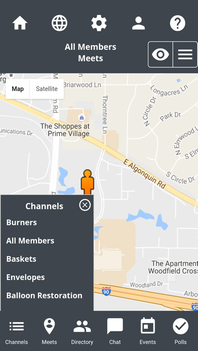 Emulate iPhone app Silicon Valley Triathlon Club using MyAndroid