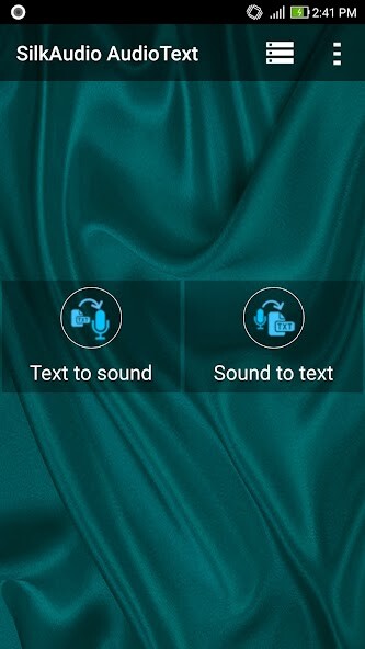 Run android online APK SilkAudio AudioText from MyAndroid or emulate SilkAudio AudioText using MyAndroid