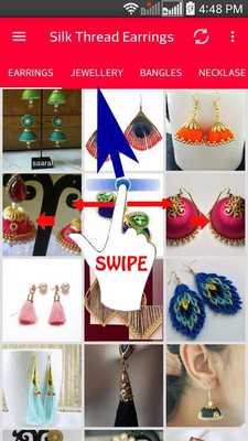 Emulate Android APK Silk Thread Earrings Emulate Android APK Silk Thread Earrings