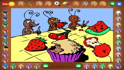 Emulate iPhone app Silly Scenes Coloring Book using MyAndroid Emulate iPhone app Silly Scenes Coloring Book using MyAndroid