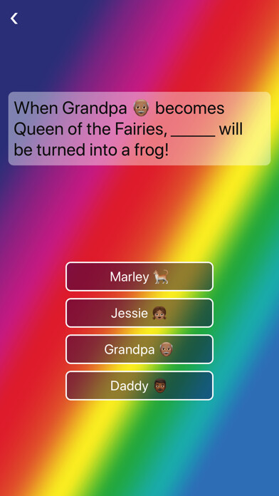 Emulate iPhone app Silly Sentences using MyAndroid Emulate iPhone app Silly Sentences using MyAndroid