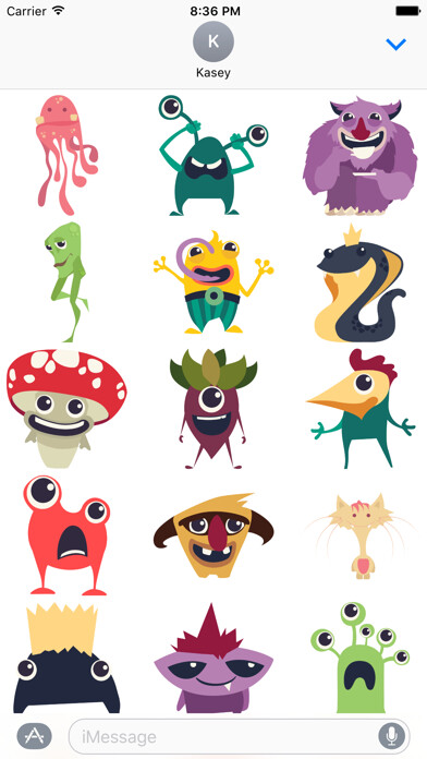 Emulate iPhone app Silly Stickers using MyAndroid Emulate iPhone app Silly Stickers using MyAndroid