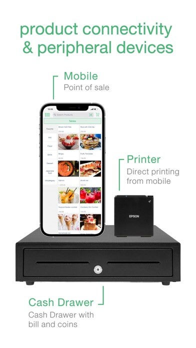 Emulate iPhone app Silom POS - Point of Sale using MyAndroid