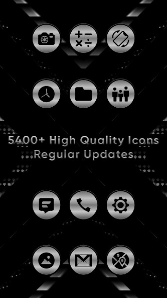 Run android online APK Silver Black Delight Icons from MyAndroid or emulate Silver Black Delight Icons using MyAndroid