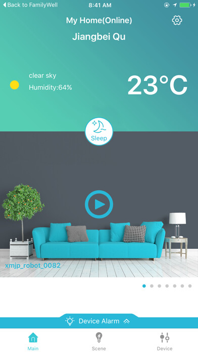 Emulate iPhone app SilverCrest Alarm using MyAndroid Emulate iPhone app SilverCrest Alarm using MyAndroid