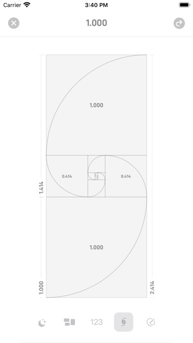 Emulate iPhone app Silver Ratio using MyAndroid Emulate iPhone app Silver Ratio using MyAndroid