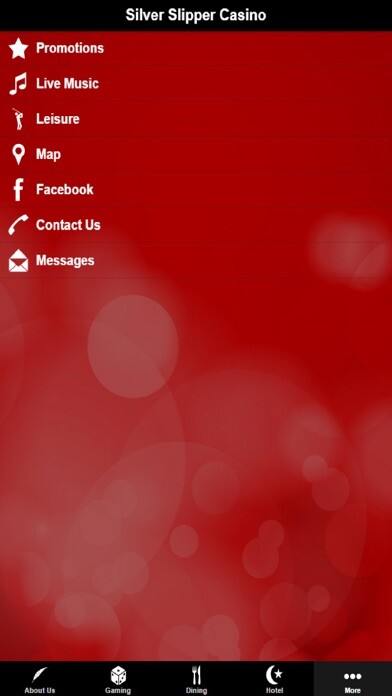 Emulate iPhone app Silver Slipper Casino Hotel using MyAndroid