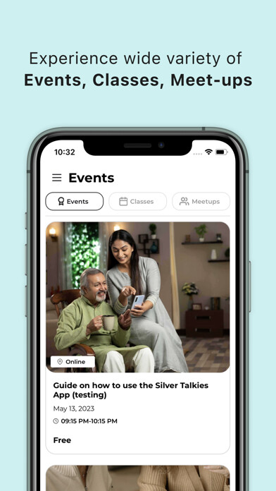 Emulate iPhone app Silver Talkies using MyAndroid