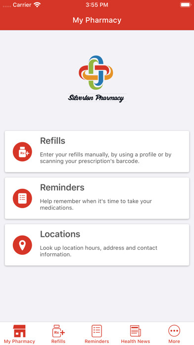 Emulate iPhone app Silverton Pharmacy using MyAndroid Emulate iPhone app Silverton Pharmacy using MyAndroid