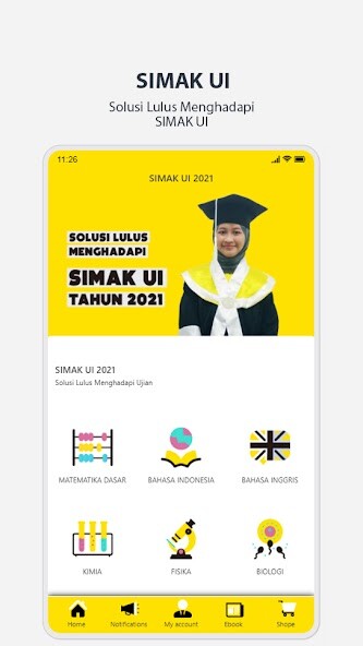 Run android online APK SIMAK UI 2021 from MyAndroid or emulate SIMAK UI 2021 using MyAndroid