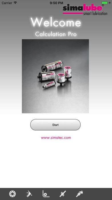 Emulate iPhone app simalube CalPro using MyAndroid