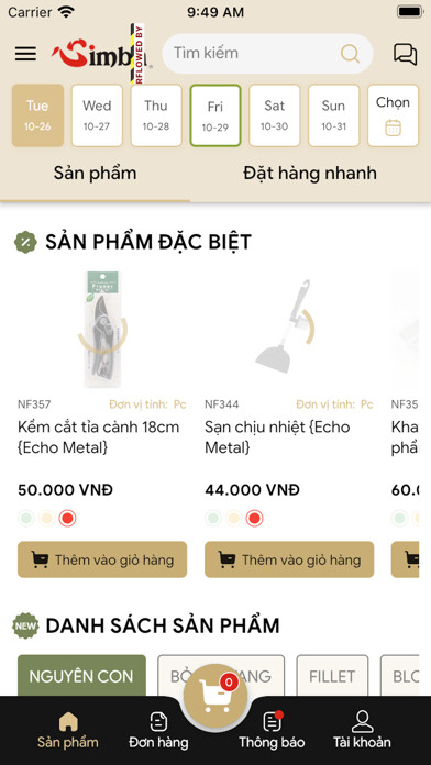 Emulate iPhone app Simba Fresh Market using MyAndroid Emulate iPhone app Simba Fresh Market using MyAndroid