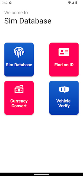 Run android online APK Sim Database Number Finder from MyAndroid or emulate Sim Database Number Finder using MyAndroid