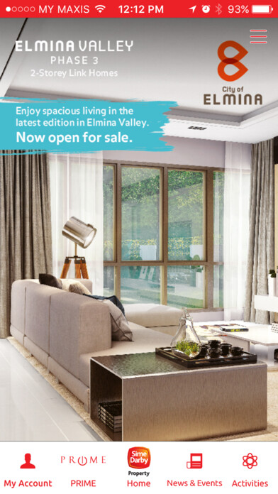 Emulate iPhone app Sime Darby Property using MyAndroid Emulate iPhone app Sime Darby Property using MyAndroid