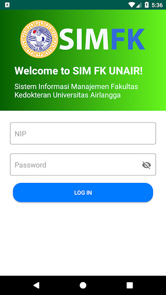 Run android online APK SIM FK UNAIR from MyAndroid or emulate SIM FK UNAIR using MyAndroid