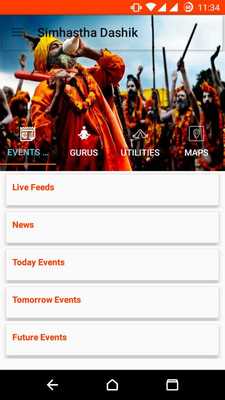 Emulate Android APK Simhasth Dashik