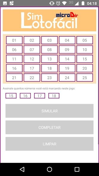 Run android online APK SimLotofácil from MyAndroid or emulate SimLotofácil using MyAndroid Run android online APK SimLotofácil from MyAndroid or emulate SimLotofácil using MyAndroid
