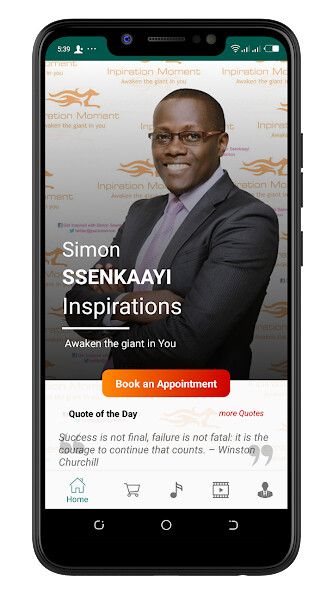 Run android online APK Simon Ssenkaayi Inspirations from MyAndroid or emulate Simon Ssenkaayi Inspirations using MyAndroid