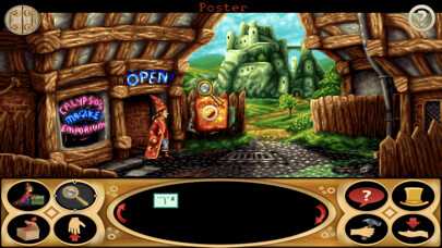 Emulate iPhone app Simon the Sorcerer - Mucusade using MyAndroid