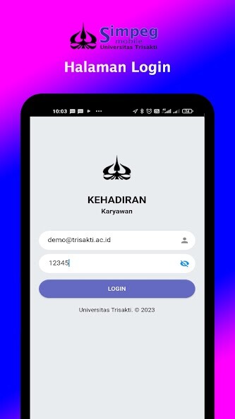 Run android online APK SIMPEG Mobile USAKTI from MyAndroid or emulate SIMPEG Mobile USAKTI using MyAndroid Run android online APK SIMPEG Mobile USAKTI from MyAndroid or emulate SIMPEG Mobile USAKTI using MyAndroid