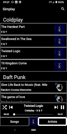 Run android online APK Simplay - a simple music player. from MyAndroid or emulate Simplay - a simple music player. using MyAndroid Run android online APK Simplay - a simple music player. from MyAndroid or emulate Simplay - a simple music player. using MyAndroid