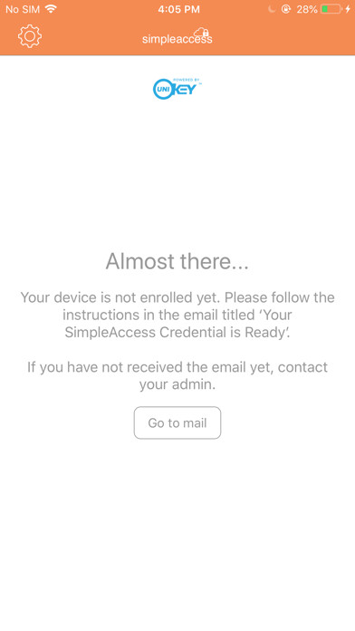Emulate iPhone app SimpleAccess - Access Control using MyAndroid
