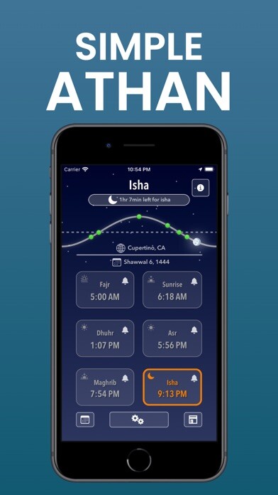 Emulate iPhone app Simple Athan using MyAndroid Emulate iPhone app Simple Athan using MyAndroid