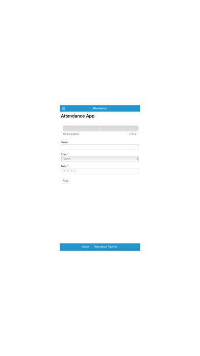 Emulate iPhone app Simple Attendance App using MyAndroid Emulate iPhone app Simple Attendance App using MyAndroid
