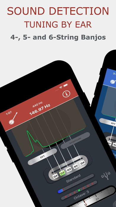 Emulate iPhone app Simple Banjo Tuner using MyAndroid Emulate iPhone app Simple Banjo Tuner using MyAndroid