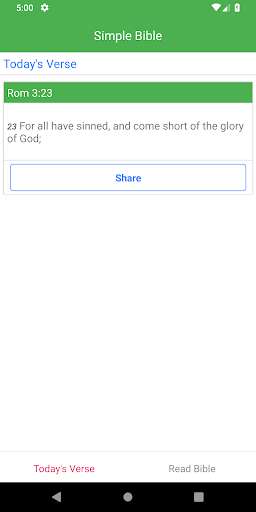Run android online APK Simple Bible - Offline (Free) from MyAndroid or emulate Simple Bible - Offline (Free) using MyAndroid