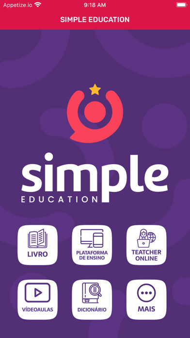 Emulate iPhone app Simple Bilingual Education using MyAndroid