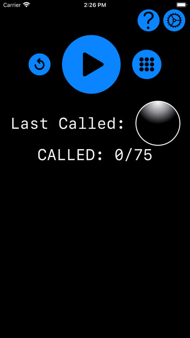 Emulate iPhone app Simple BINGO Caller using MyAndroid Emulate iPhone app Simple BINGO Caller using MyAndroid