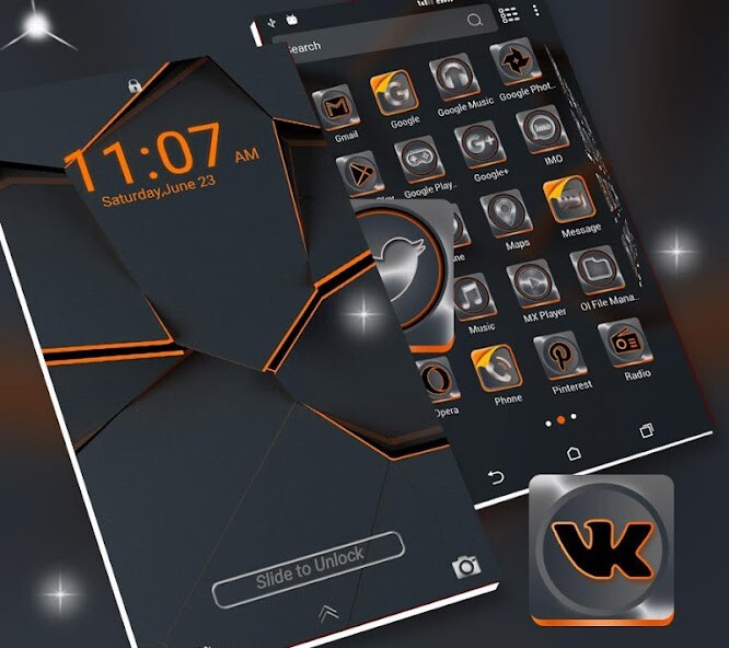 Run android online APK Simple Black Launcher Theme from MyAndroid or emulate Simple Black Launcher Theme using MyAndroid
