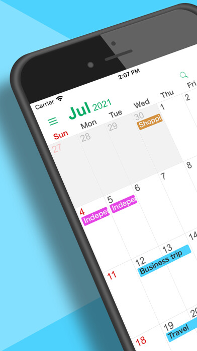 Emulate iPhone app Simple Calendar - SimpleCal using MyAndroid Emulate iPhone app Simple Calendar - SimpleCal using MyAndroid