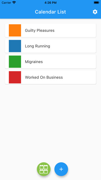 Emulate iPhone app Simple Calendar Tracker using MyAndroid Emulate iPhone app Simple Calendar Tracker using MyAndroid