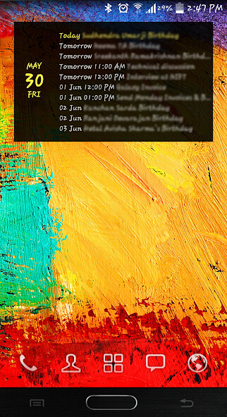 Run android online APK Simple Calendar Widget from MyAndroid or emulate Simple Calendar Widget using MyAndroid Run android online APK Simple Calendar Widget from MyAndroid or emulate Simple Calendar Widget using MyAndroid