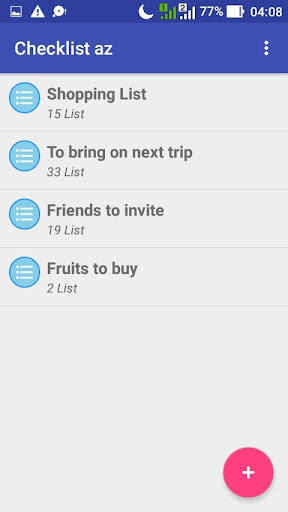 Run android online APK Simple checklist in your daily life from MyAndroid or emulate Simple checklist in your daily life using MyAndroid