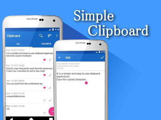 Run android online APK Simple Clipboard from MyAndroid or emulate Simple Clipboard using MyAndroid