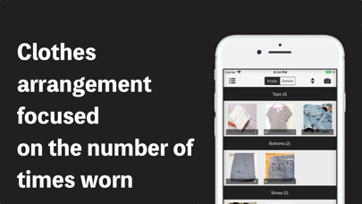 Emulate iPhone app Simple Closet - manage clothes using MyAndroid Emulate iPhone app Simple Closet - manage clothes using MyAndroid