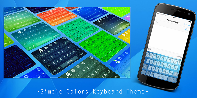 Emulate Android APK Simple Colors Keyboard Theme Emulate Android APK Simple Colors Keyboard Theme