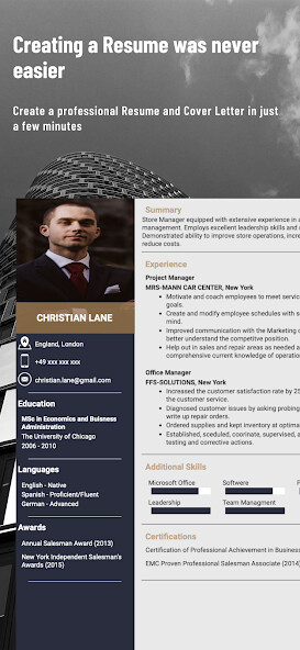 Run android online APK Simple CV - CV  Resume Maker from MyAndroid or emulate Simple CV - CV  Resume Maker using MyAndroid