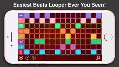 Emulate iPhone app Simple & Easy Beats Maker Drum using MyAndroid