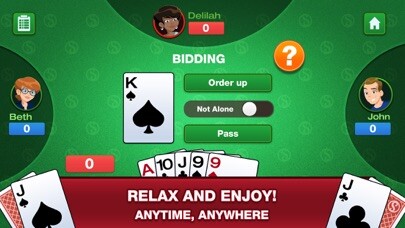 Emulate iPhone app Simple Euchre using MyAndroid
