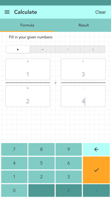 Emulate iPhone app Simple Fraction Calculator PRO using MyAndroid Emulate iPhone app Simple Fraction Calculator PRO using MyAndroid