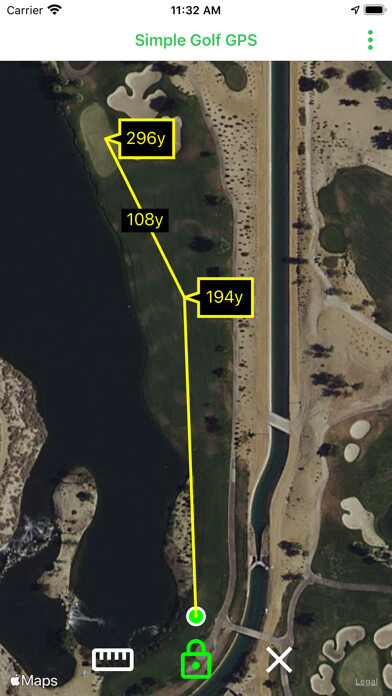 Emulate iPhone app Simple Golf GPS using MyAndroid Emulate iPhone app Simple Golf GPS using MyAndroid