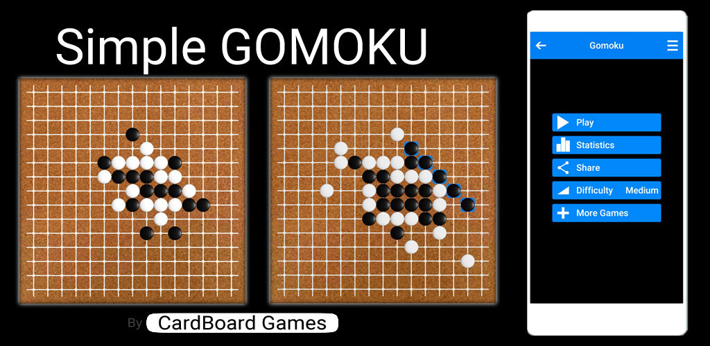 Run android online APK Simple Gomoku - Connect 5 from MyAndroid or emulate Simple Gomoku - Connect 5 using MyAndroid