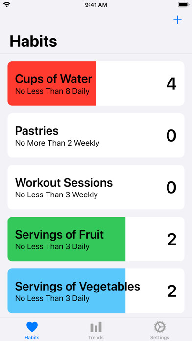 Emulate iPhone app Simple: Habits using MyAndroid Emulate iPhone app Simple: Habits using MyAndroid