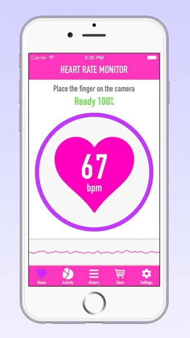 Emulate iPhone app Simple Heart Rate Monitor - Heartbeat Detector with Finger Sensor to Detect Pulse using MyAndroid Emulate iPhone app Simple Heart Rate Monitor - Heartbeat Detector with Finger Sensor to Detect Pulse using MyAndroid